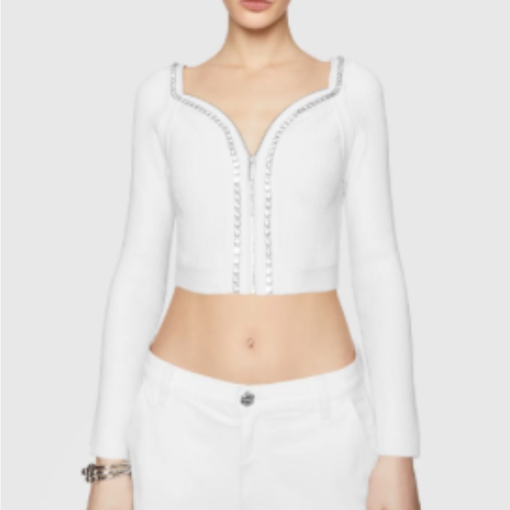 Rebecca Minkoff Sofia Embellished Crop Top!!!